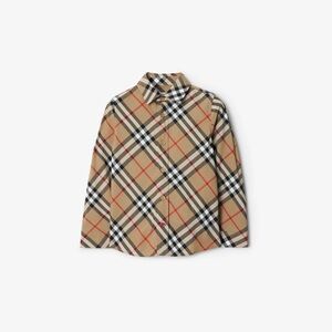 Burberry Check Cotton Shirt